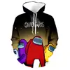 Nova Camiseta Masculina 2021 3D among us Roupa de Rua Harajuku Moda Roupa Moletom Pode Ser Imagem