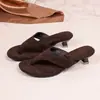 Sandalias de tiras de tacón fino para mujer, verano 2026, talla grande 43, zapatos de comercio exterior europeos y americanos