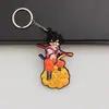 Llavero Colgante Dragon Ball Saiyan Broley Rey Mono Beiji Taya Madera Té Cadena de Llaves