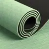 Tapete de Yoga TPE 80cm Alargado e Espessado Duas Cores Tapete Fitness Personalizado Transfronteiriço Tapete Esportivo Multifuncional