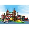 Fabricantes de brinquedos combinados de escorrega da série Castelo Pequeno estilo Europeu Happy Island fornecem para planejamento e design de exterior de jardim de infância