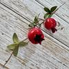 Nova fruta artificial 2 romã Caqui nova primavera casa decoração da sala de estar material de espuma Véspera de Ano Novo falsos enfeites de frutas