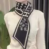 Cachecol Cruzado Curto Pequeno de Lã Tricotado Estilo Coreano 2025 Primavera e Outono Presente Proteção de Pescoço Feminino Inverno Pescoço Versátil
