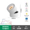 Foco LED de montaje superficial, lámpara de techo, ángulo ajustable, tienda, comercial, no abatible, downlight de techo plegable