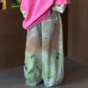 TaiRu 2026 Otoño Nuevo Estilo Coreano para Niños Estilo Americano Frescos Pantalones de Mezclilla Lavados Desgastados para Niños