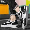 Sapatos esportivos casuais mais vendidos sapatos de sola grossa para homens