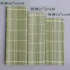 Esterilla para Bolas de Arroz de Doble Línea Bambú Antiadherente para Cocina Japonesa Cortina de Bambú Herramienta Casera para Sushi Enrollado a Mano con Nori