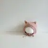 Chapéu de Bebê Primavera Verão Infantil Inverno Chapéu de Puxar Meninos Meninas Chapéu de Tricô Quente Crianças Chapéu com Proteção de Orelha de Gato