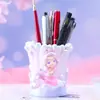Nuevo Adorno de Escritorio Personalizado: Lámpara Portalápices de Buda Brillante Creativa y de Moda, Decoración de Almacenamiento Regalo