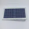 Panel de carga solar de 5V, panel fotovoltaico de 6V con forma irregular, panel de generación de energía, panel solar, accesorios para lámpara solar de jardín