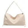 Bolsas de Designer de Nicho para Mulheres 2023 Novo Estilo Literário Casual Bolsa Transversal Grande Capacidade Alça Larga Bolsa de Ombro Tote Versátil
