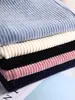 Veludo Listrado Tricotado Tricotado 6 Peças cvc Poliéster Algodão Veludo Stretch Roupa Tecido para Calça Pronto Fio Prata