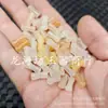 Xinjiang Hotan Jade de Seda Dourada Jade de Bambu Contas de Jade Espalhadas Jade Tipo Gelo Rocha de Quartzo Jade Jade Alto Passpartout Acessórios de Joalheria Contas