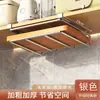 Estante para colocar tabla de cortar Estante colgante para gabinete Estante de almacenamiento para cocina Estante colgante para tapa de olla de gabinete Tabla de cortar Estante para colocar tabla de cortar