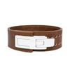 A primeira camada de couro de vaca cinto fitness hard pull agachamento power lifting belt alavanca automática fivela fitness cintura masculina esportes cintura