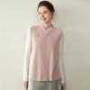Colete de Cashmere Estilo Chinês Outono e Inverno Novo Top Feminino de Gola Alta com Botões Sem Mangas Colete Solto
