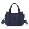 Bolsa versátil para atividades ao ar livre para mulheres, bolsa de mão compacta para senhoras, bolsa tiracolo de nylon dopamina, moderna e simples, para celular