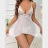 Lingerie Sexy para Mulheres, Amazon Transfronteiriço, Itens em Estoque Europeus e Americanos, Dropshipping, Saia Irregular, Camisola de Renda, Roupa de Dormir Plus Size