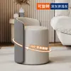 Silla de Maquillaje para Dormitorio Principal Lujo Ligero Dormitorio de Niñas Taburete de Tocador para el Hogar Taburete de Maquillaje Moderno Simple de Gama Alta Taburete para Sentarse