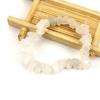 Cristal Natural Grava Colorida Irregular DIY Hecho a Mano Elástico Pulsera de Cuentas Cadena Simple para Mujer