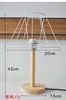 Estrutura para Abajur DIY Tecelagem com Corda Artesanal Abajur Suporte de Lâmpada Luminária de Mesa Redonda Quadrada Ferragens Acessórios de Estrutura de Ferro