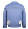 Prevenção de Insolação no Verão e Roupas Refrigeradas com Ar Condicionado, Roupas para Trabalho ao Ar Livre na Construção com Roupas Refrigeradas por Ventilador, Roupas de Proteção do Trabalho, Roupas de Trabalho