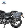 Muscle car Wolf adequado para Harley X350 bolsa lateral bolsa lateral pode ser instalado capacete meio capacete capacete completo com trava de liberação rápida modificação do quadro