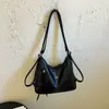 Bolsa Tote de Moda para Viajes de Otoño 2026 Mochila Retro de Gran Capacidad Bolso de Hombro Cruzado Simple de Color Sólido