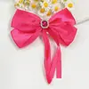 Fita longa de cetim brilhante acessório de laço com strass clip de cabelo DIY elástico de cabelo decoração de caixa de presente para roupas infantis produto semiacabado