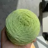 Hilo de burbujas mágico de doble luz hilo hueco hilo hecho a mano oso de peluche muñeca hilo de seda brillante