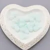 22*17mm acrílico transparente color gelatina agujero recto perforado corazón de amor cuentas con forma de corazón accesorios para joyería DIY