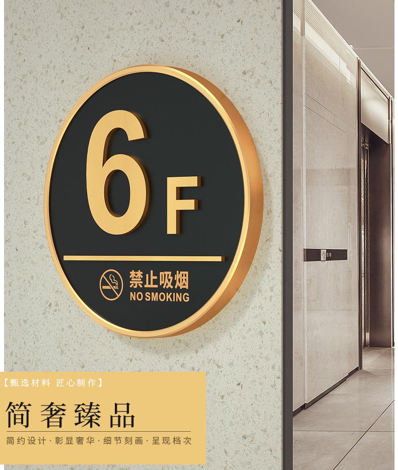 楼层门牌