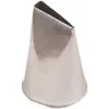 Bico de Confeitar Pétala de Rosa em Aço Inoxidável 304 Estilo Coreano para Pasta de Feijão Glacê Cinco Pétalas Flor Bico de Confeitar Reta Boca Plana 104