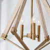 Lámpara de comedor minimalista estilo americano de bronce antiguo de cobre puro, candelabro nórdico de lujo ligero totalmente de cobre