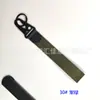 Correa de muñeca simple para exteriores con estampado de seda, llavero con hebilla de tela, cordón para llavero de marca de moda de color sólido