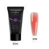 Cola de extensão de nail art suporte UV sólido sem papel Extensão rápida Cola modelo de cristal cola de cristal de fototerapia de unhas 15ml