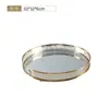 Gran Venta Precio Especial Simple Moderno Accesible Lujo Decoraciones Decorativas de Cristal Habitación Modelo Sala de Estar Mueble de TV Artesanías de Metal