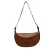 Bolso Nuevo Estilo Coreano de PU para Mujer, Bolso de Hombro Moderno y Sencillo, Bolso Tipo Dumpling de Alta Gama y Gran Capacidad, Bolso de Axila, Transfronterizo
