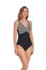 2024 Nuevo Traje de Baño Sexy Estampado Europeo y Americano Cubre Vientre Adelgazante Conservador Delgado Traje de Baño Bikini Triángulo de Una Pieza para Mujer