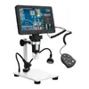 Microscopio Electrónico Digital 1200X con Lupa para Tomar Fotos y Videos, Identificación de Joyería y Jade, Reparación de Placas de Circuito de Teléfonos Móviles