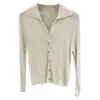 Suéter de Punto de Cuello V de Manga Larga de Moda para Mujer, Top Elegante de Cuello Medio Abierto para Otoño e Invierno, Suéter Base Negro