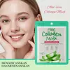 Bpom Indonesia La Mascarilla Hidratante de Aloe Vera y Colágeno Más Vendida Kormesic Mascarilla Facial Venta al por Mayor Transfronteriza