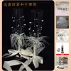 Par de Taças de Brinde para Casamento DIY Taças de Brinde para Casamento Taças de Pé Alto Conjunto de Caixa de Presente Presente de Casamento Kit de Materiais para Taças de Brinde