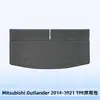 Adequado para Mitsubishi Outlander 2014-2021 Tapetes de Chão 3D para Todos os Climas em TPE