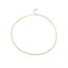 Collar de Linterna Cepillada de Lujo Ligero Italiano con Cadena de Plata de Ley S925 Cadena para la Clavícula Artículo Caliente de Transmisión en Vivo de Xiaohongshu