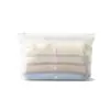 Sacos autovedantes para roupas transparentes, conjuntos de marcas da moda, roupas de yoga, saias, vestidos regata, conjuntos infantis, sacos com zíper resistentes a rasgos