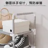 Sapateira Popular de Venda Cruzada Simples Multicamadas Armário de Sapatos à Prova de Poeira Entrada de Casa Dormitório Estudantil Quarto Alugado Modelo Pequeno Estreito