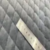 Tela acolchada laminada ultrasónica de imitación de piel de conejo, entretela de algodón de 60 g/m², impermeable y a prueba de viento, adecuada para cojines de sofá, almohadas y ropa