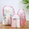 Sacos de Roupas de Plástico PE, Sacos de Armazenamento em Formato de Feijão, Sacos de Embalagem Impermeáveis Transparentes Foscos para Meias e Sapatos, Armazenamento de Roupas no Atacado