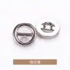 Botones Metálicos Redondos para Camisas, Botones de Punto para Suéter, Botones, Accesorios de Ropa Dorados